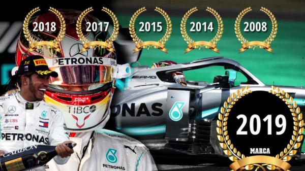 Hamilton Campeón 2019
