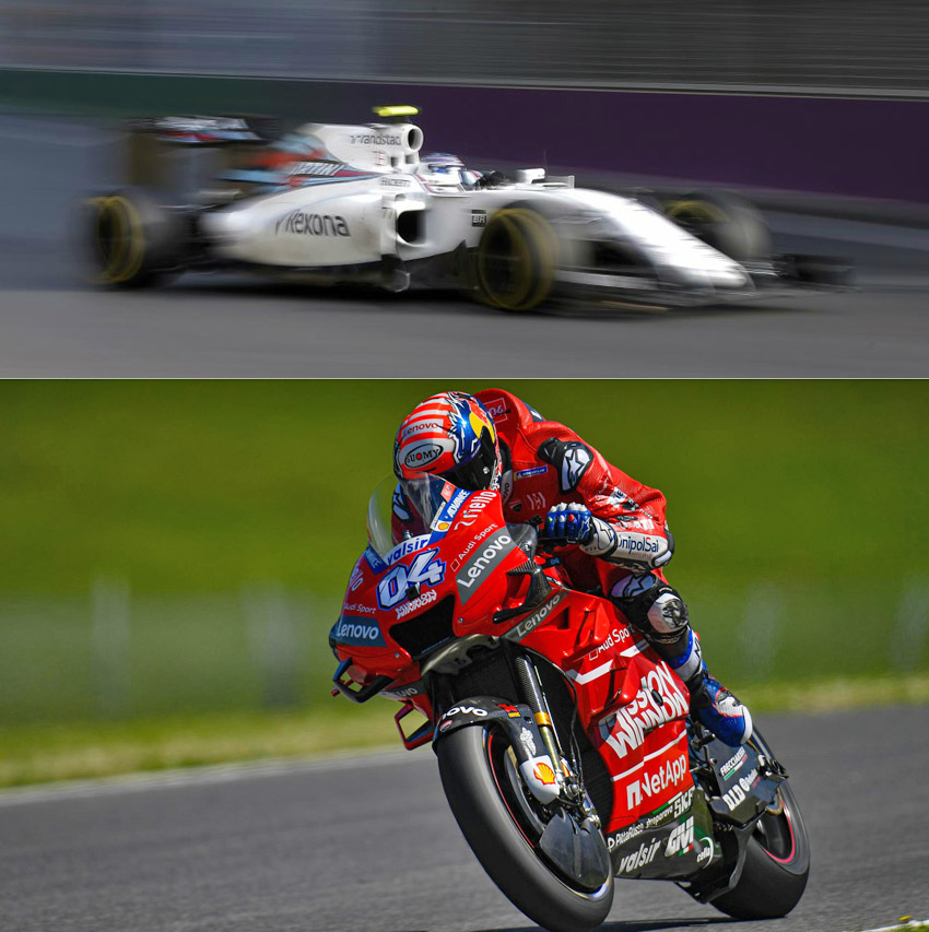 MotoGP vs. F1